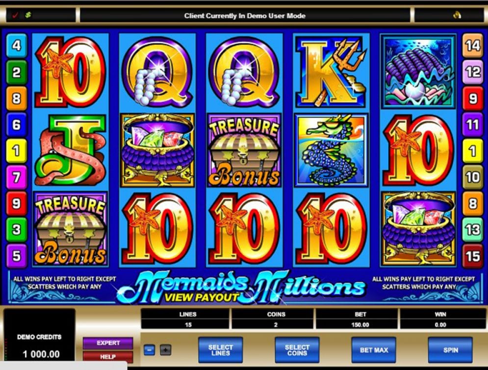 Mermaid slots free games online