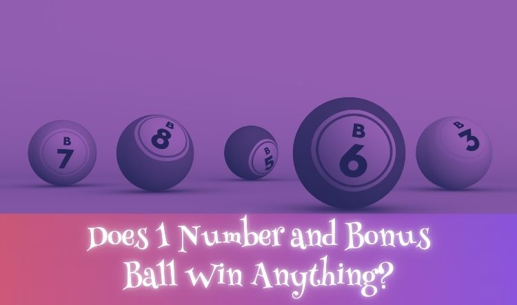 Does 1 Number and Bonus Ball Win Anything?