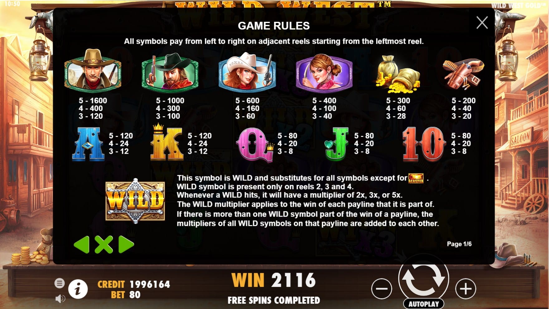 Wild West Gold Slot Online | Play Now - 500 Free Spins | Wizard Slots