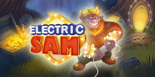 Electric Sam online slots game logo