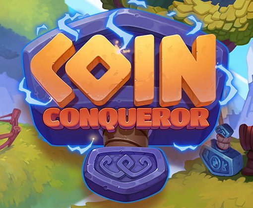Coin Conqueror Slot Logo Wizard Slots