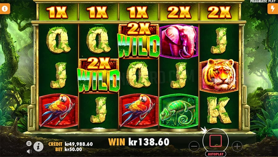 Jungle Gorilla Slots - Play Online Slots - 500 Spins - Wizard Slots