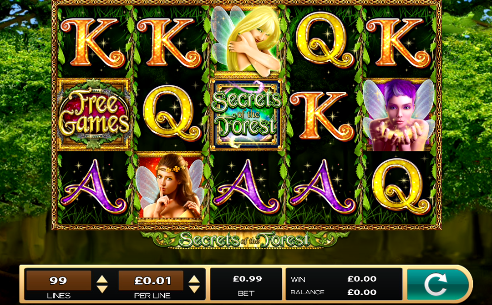 secrets of the forest slot machine online
