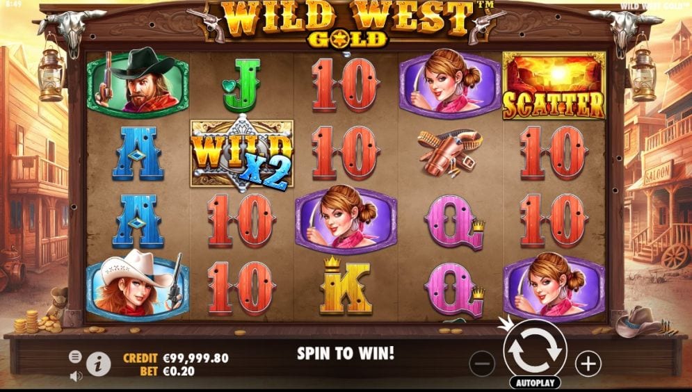 wild west slot game